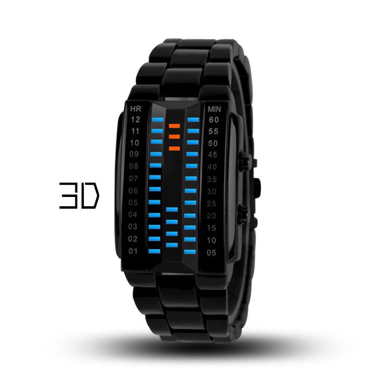 Lava Trend 3D LED Binary Fashion Watch
Lava Trend 3D LED Binary Fashion Watch