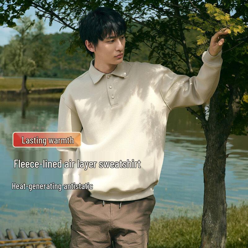 Hodo Men s Far-Infrared Heating Fleece Polo Sweatshirt 3XL
Hodo Men s Far-Infrared Heating Fleece Polo Sweatshirt 3XL