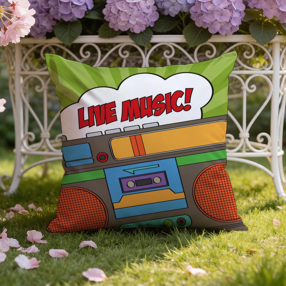 Retro Speaker Piano Rock Cushion Cover Home & Car Dual-Scene Pillow Cover: Reversible for Premium Comfort 30X30cm
Retro Speaker Piano Rock Cushion Cover Home & Car Dual-Scene Pillow Cover: Reversible for Premium Comfort 30X30cm