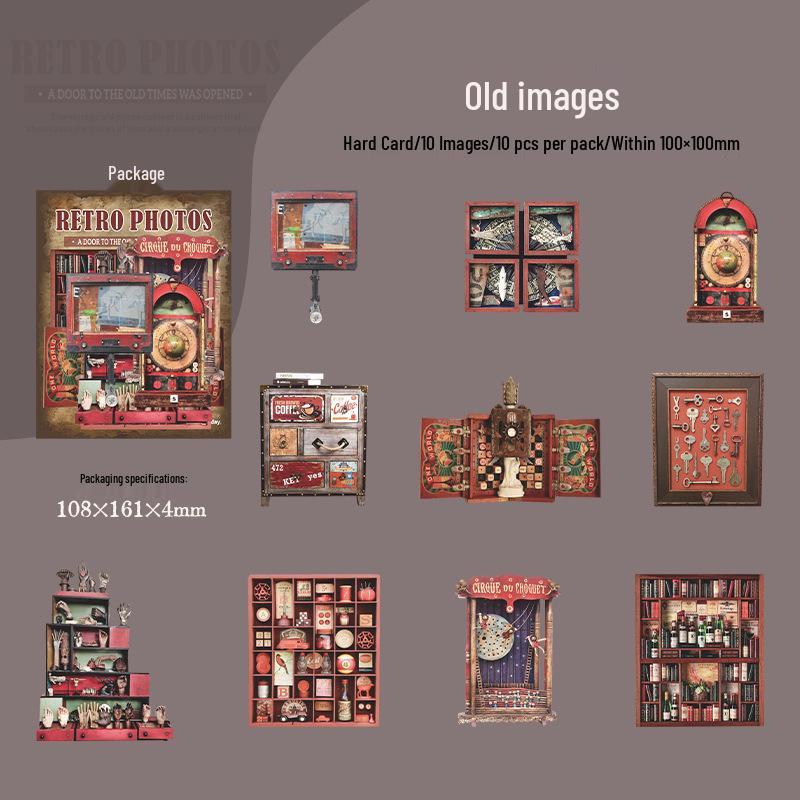 Retro Film Series Sticker Pack: 6 Vintage Cabinet Styles
Retro Film Series Sticker Pack: 6 Vintage Cabinet Styles
