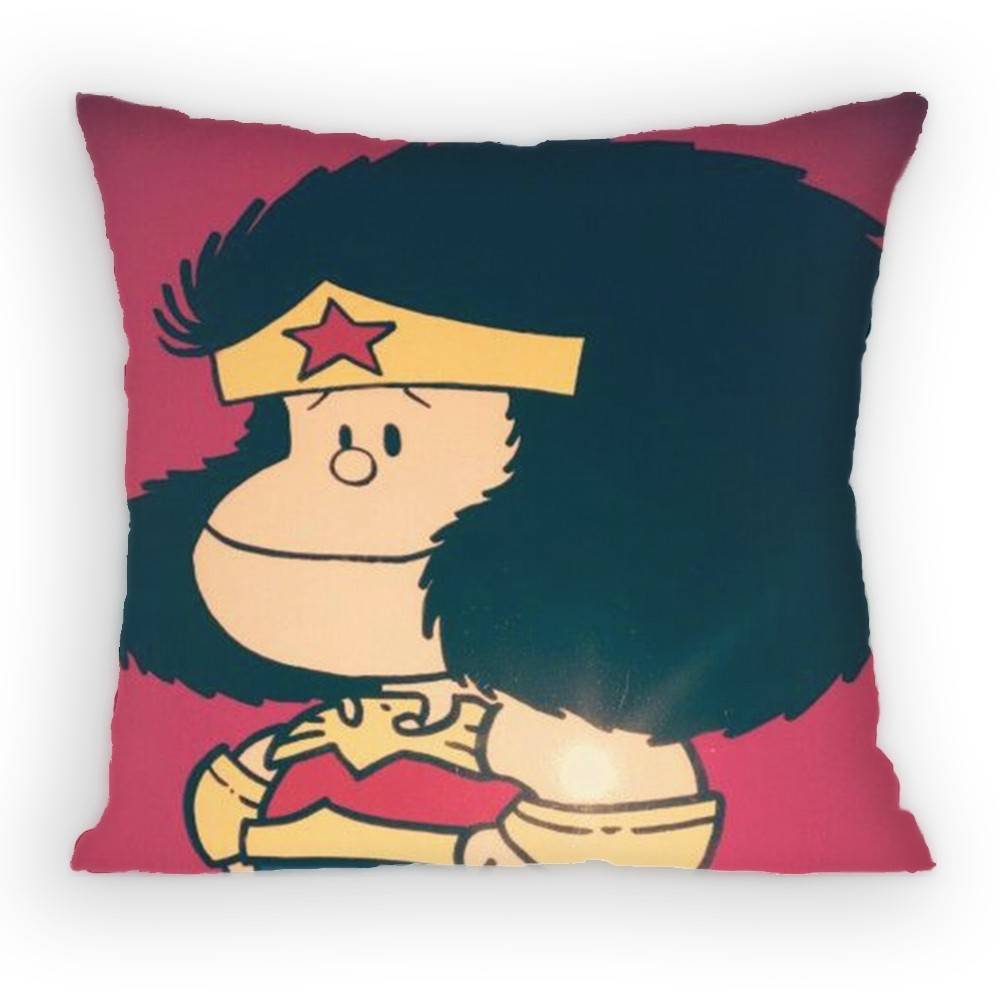 Cartoon Mafalda Pillow Case Antidustmite Pillowcase Invisible zipper silky short plush Sofa cushion cover 30x30 cm
Cartoon Mafalda Pillow Case Antidustmite Pillowcase Invisible zipper silky short plush Sofa cushion cover 30x30 cm