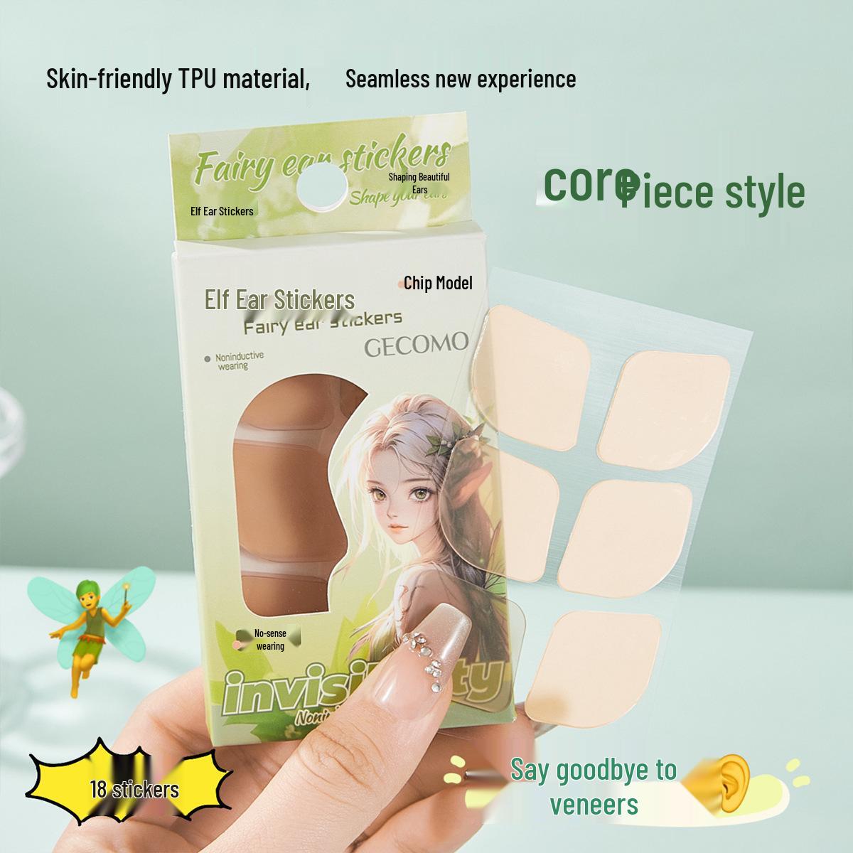 GECOMO Elf Ear Stickers: Invisible Support & Shaping for Camera Use, Reusable Beauty Tool.
GECOMO Elf Ear Stickers: Invisible Support & Shaping for Camera Use, Reusable Beauty Tool.