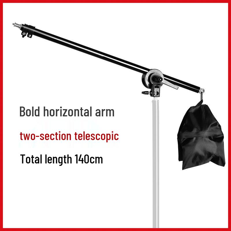 Photography Light Stand with Cross Arm for Studio and Live Streaming
Photography Light Stand with Cross Arm for Studio and Live Streaming