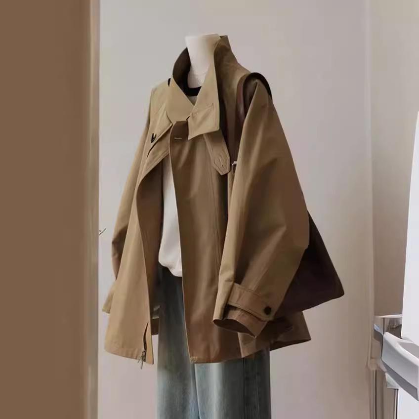 Новая стильная куртка-ветровка Hepburn Casual Workwear Small Design для весны и осени Extra Large хаки
Новая стильная куртка-ветровка Hepburn Casual Workwear Small Design для весны и осени Extra Large хаки