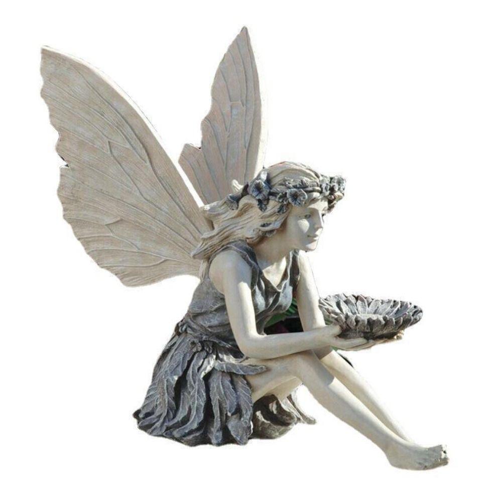 Quality Festival Gifts Angel Girl Sculpture Angel Bird Feeder Garden Ornaments Flower Fairy Statue 1pcs
Quality Festival Gifts Angel Girl Sculpture Angel Bird Feeder Garden Ornaments Flower Fairy Statue 1pcs