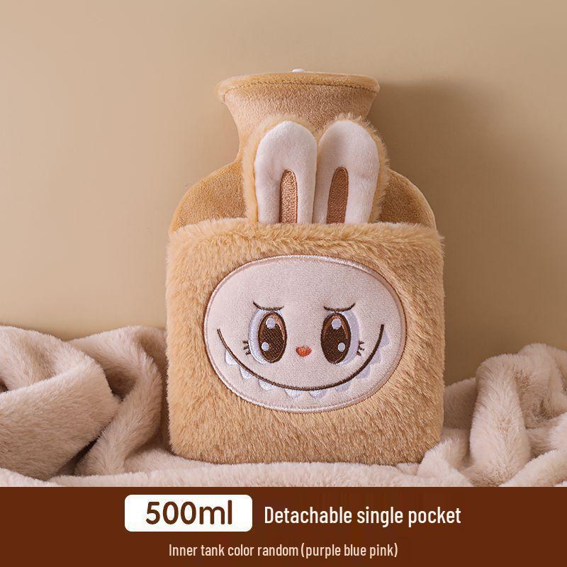 Cartoon Faux Fur Hot Water Bottle Pillow - Thickened, Warm Bed and Feet, Cervical Spine Hot Compress.
Cartoon Faux Fur Hot Water Bottle Pillow - Thickened, Warm Bed and Feet, Cervical Spine Hot Compress.