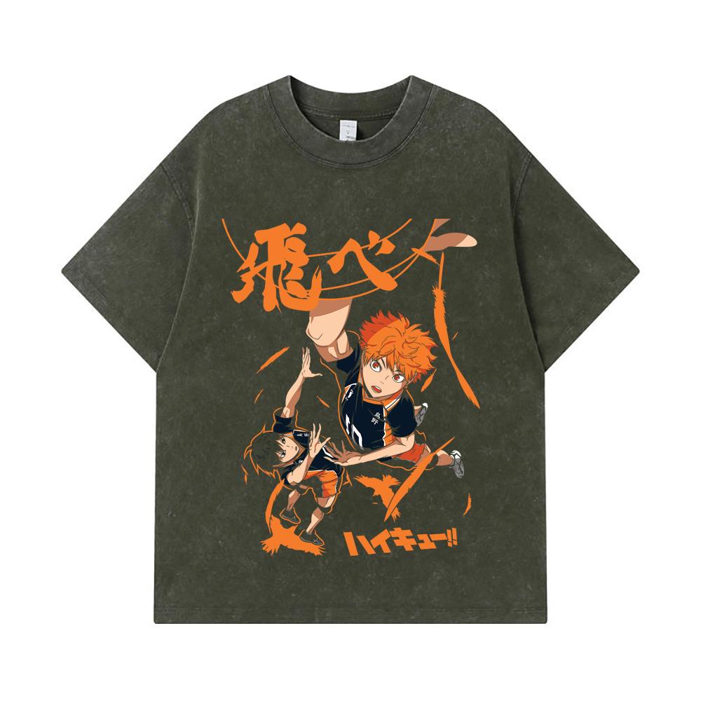 275 GSM Washed T-shirts 100% Cotton Haikyuu V10 Hinata Tobio Print Unisex Heavy Cotton T Shirt S армия зеленый
275 GSM Washed T-shirts 100% Cotton Haikyuu V10 Hinata Tobio Print Unisex Heavy Cotton T Shirt S армия зеленый