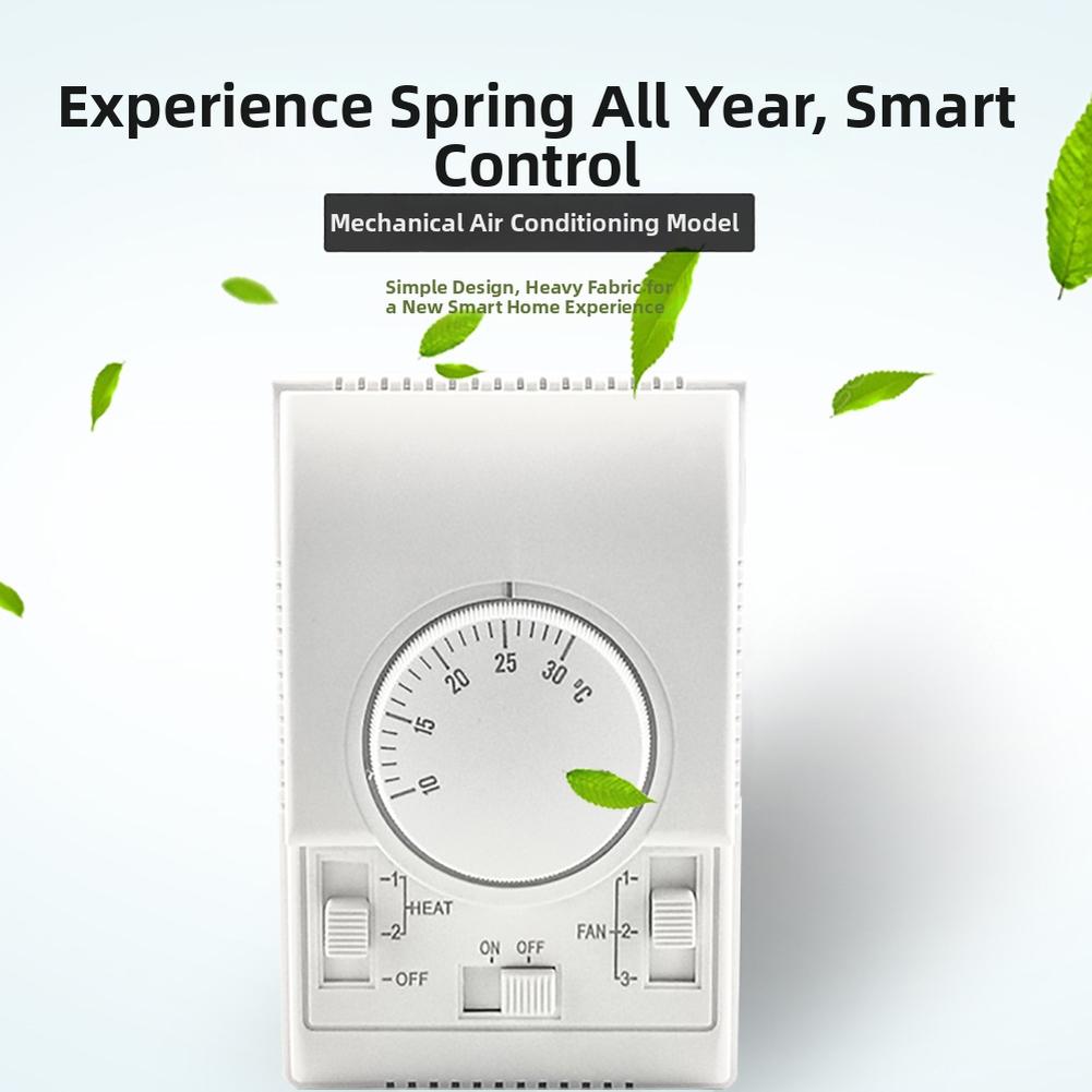 Thermostat for Central Air Conditioning System with Manual Rotary Switch Control for Heating and Cooling Modes China Mainland
Thermostat for Central Air Conditioning System with Manual Rotary Switch Control for Heating and Cooling Modes China Mainland