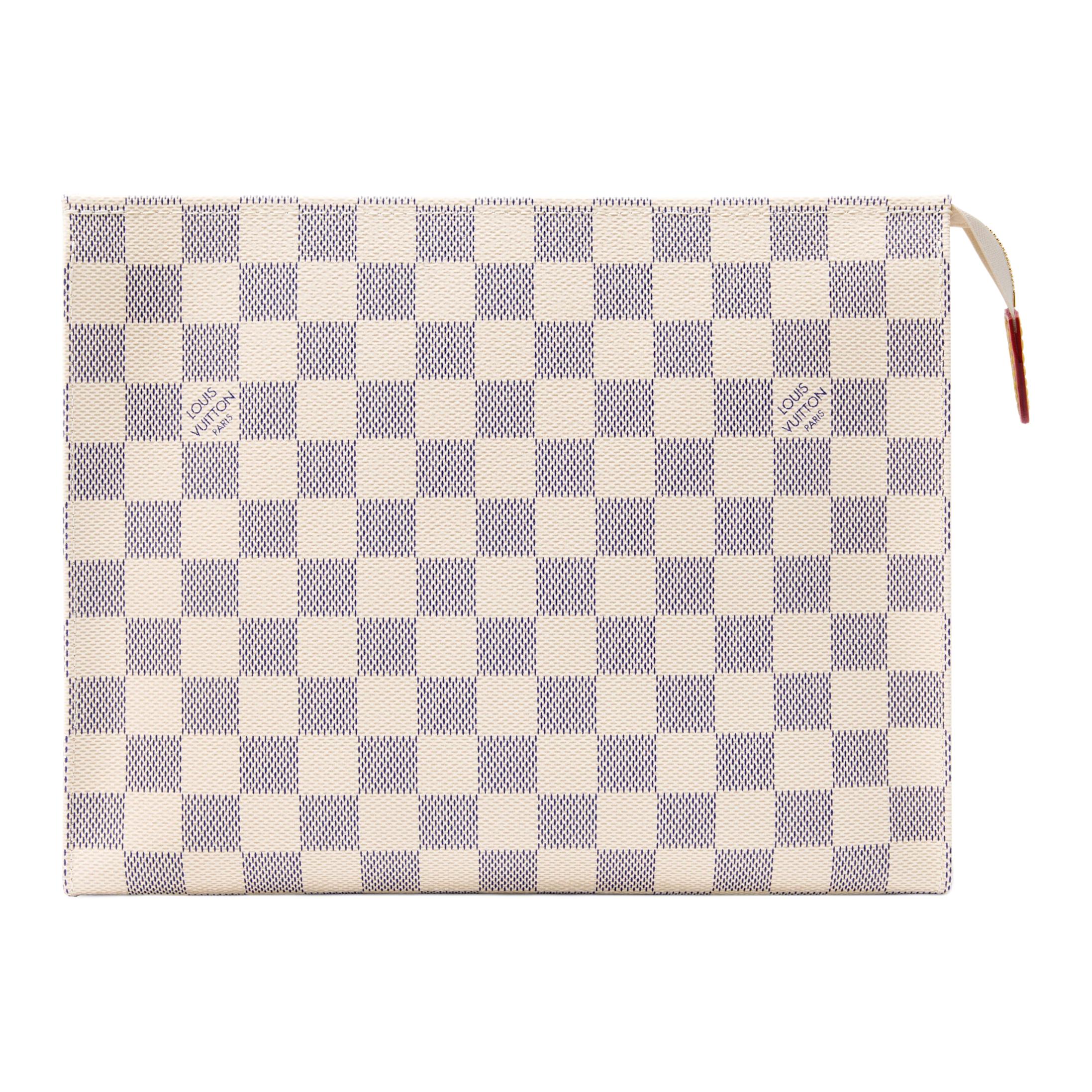 Louis Vuitton Poche Toilette Damier Azur Coated Canvas Wash Bag Women wash bag Beige N40929 Box(Basic Set+Box)
Louis Vuitton Poche Toilette Damier Azur Coated Canvas Wash Bag Women wash bag Beige N40929 Box(Basic Set+Box)
