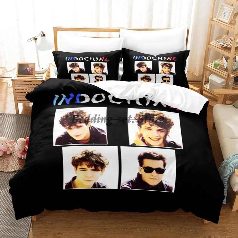 Logo Indochine Rock Bed Ensemble Single Size Size Single Size Full Queen Size King Dimension Size Bed Kit Aldult Kid Bedroom Duvetcover Sets 3D EU Single 135x200cm
Logo Indochine Rock Bed Ensemble Single Size Size Single Size Full Queen Size King Dimension Size Bed Kit Aldult Kid Bedroom Duvetcover Sets 3D EU Single 135x200cm