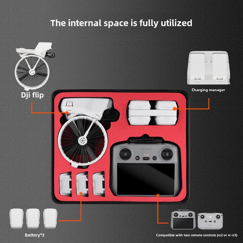 Applicable to DJI Flip explosion-proof box with screen remote control suitcase drone waterproof case shoulder messenger bag accessories
Applicable to DJI Flip explosion-proof box with screen remote control suitcase drone waterproof case shoulder messenger bag accessories
