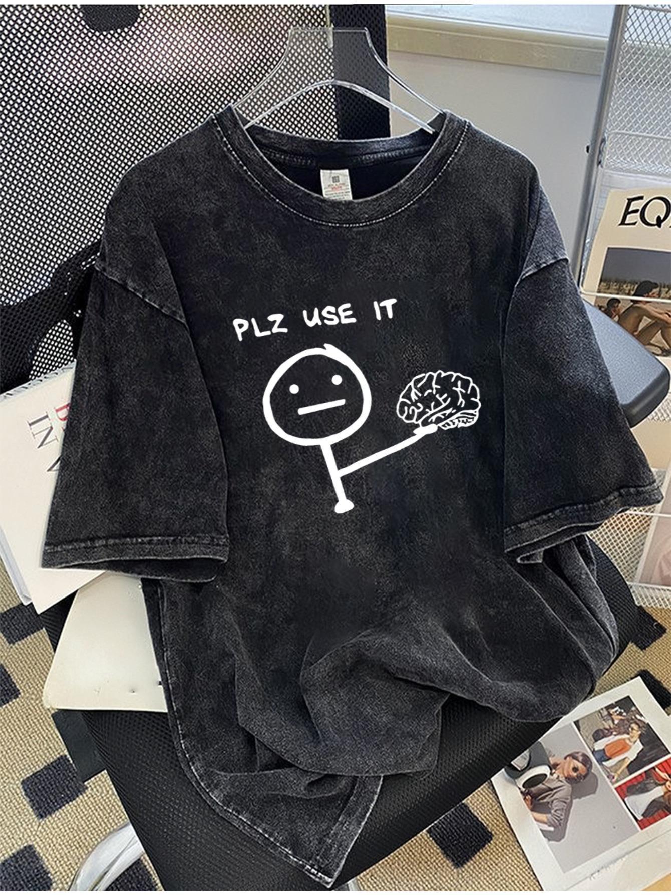 Adult Mens Summer TShirt Washed LooseFitting Casual Retro Simple Harajuku Style Print Cotton Soft Breathable Comfortable S
Adult Mens Summer TShirt Washed LooseFitting Casual Retro Simple Harajuku Style Print Cotton Soft Breathable Comfortable S