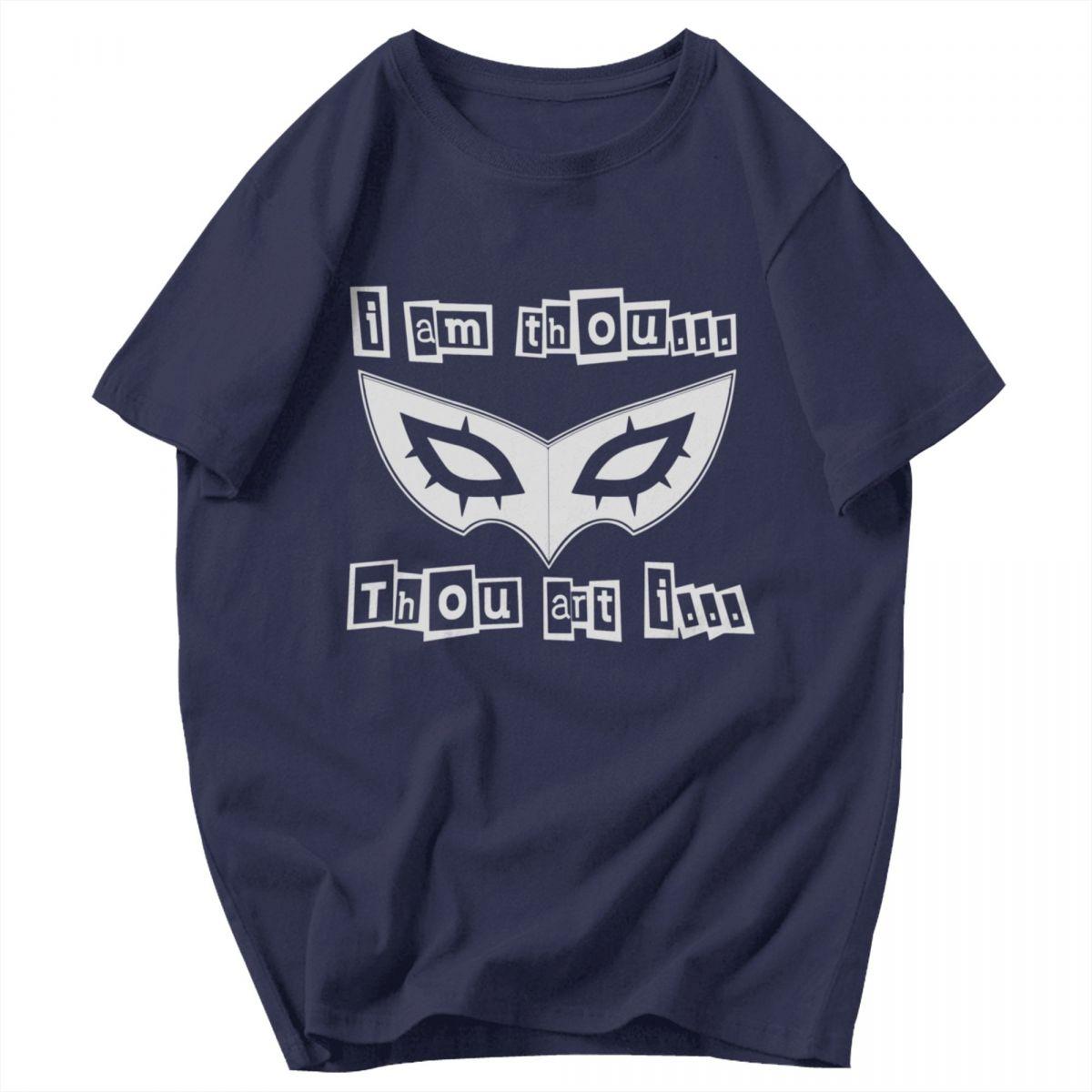 Men T Shirt Persona I Am Thou Unique Y2K Graphic Short Sleeve Unisex Clothing T Shirts 4XL
Men T Shirt Persona I Am Thou Unique Y2K Graphic Short Sleeve Unisex Clothing T Shirts 4XL