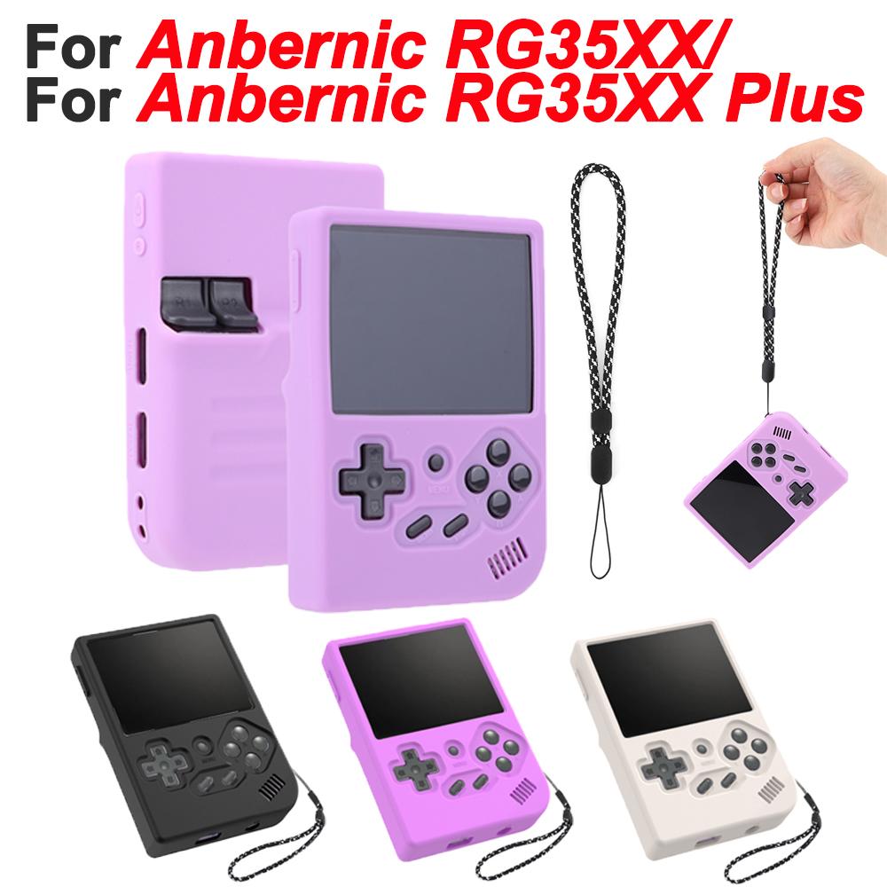 For ANBERNIC RG35XX/RG35XX Plus Silicone Protective Case Handheld Game Console Protective Cover Protective Shell with Lanyard чёрный
For ANBERNIC RG35XX/RG35XX Plus Silicone Protective Case Handheld Game Console Protective Cover Protective Shell with Lanyard чёрный