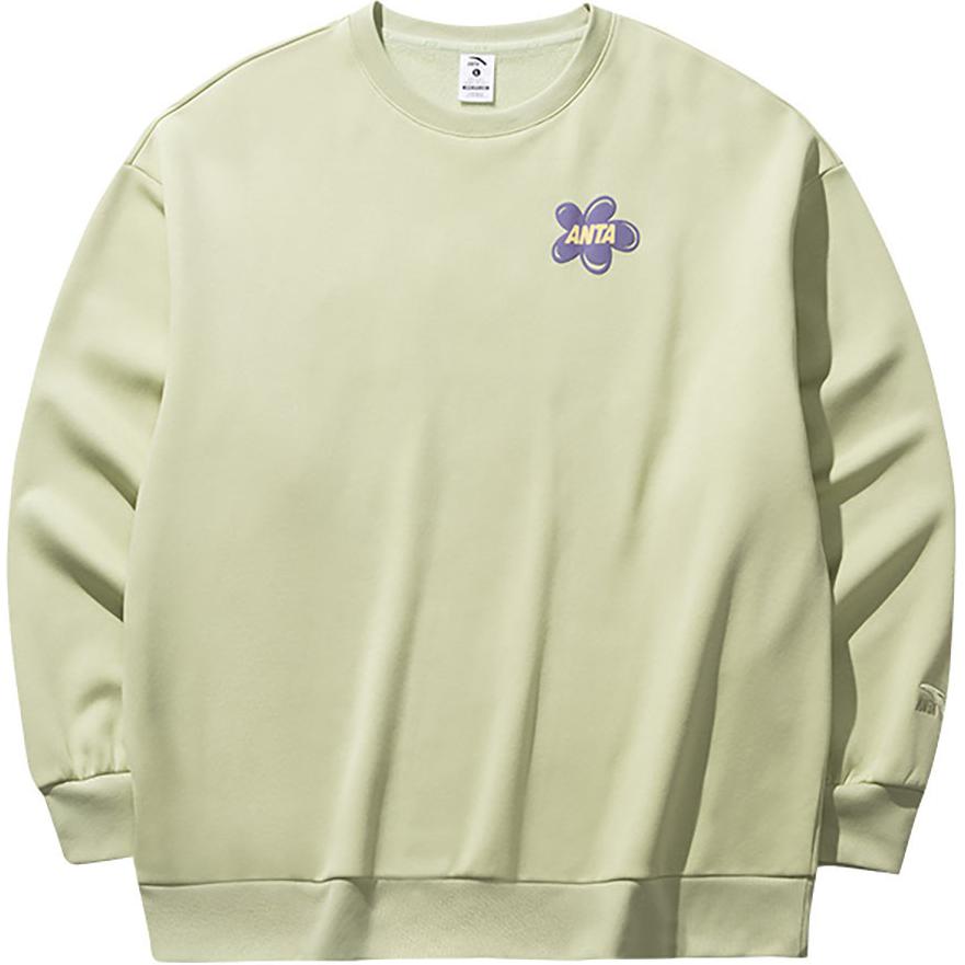 Anta Life Series Comfortable Casual Simple Loose Solid Color Round Neck Pullover Sweatshirt Women sweatshirt Pistachio-Green 962518717N-3 S
Anta Life Series Comfortable Casual Simple Loose Solid Color Round Neck Pullover Sweatshirt Women sweatshirt Pistachio-Green 962518717N-3 S