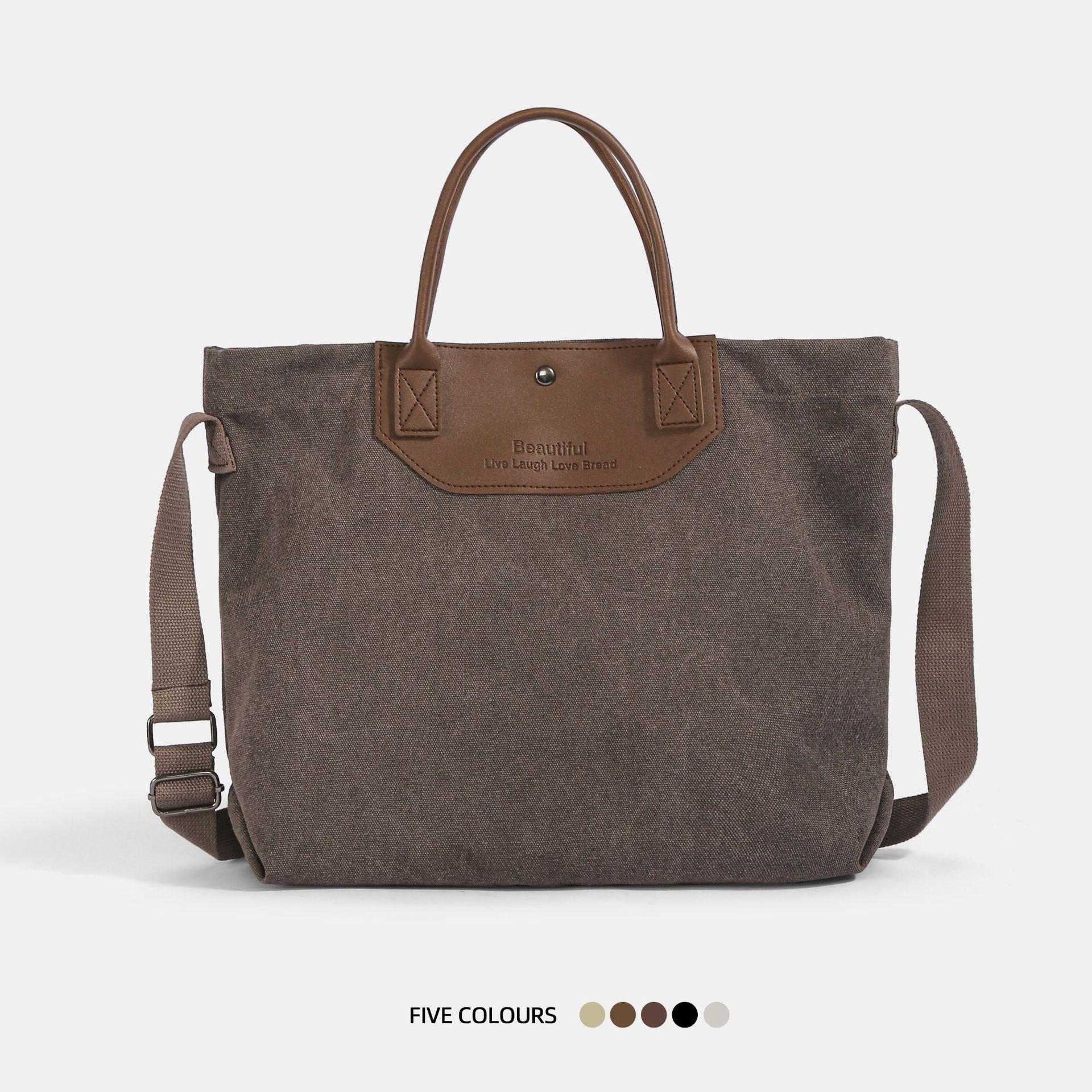 Casual large-capacity canvas tote bag, Korean simple shoulder bag, student class commuting messenger tote bag серый
Casual large-capacity canvas tote bag, Korean simple shoulder bag, student class commuting messenger tote bag серый
