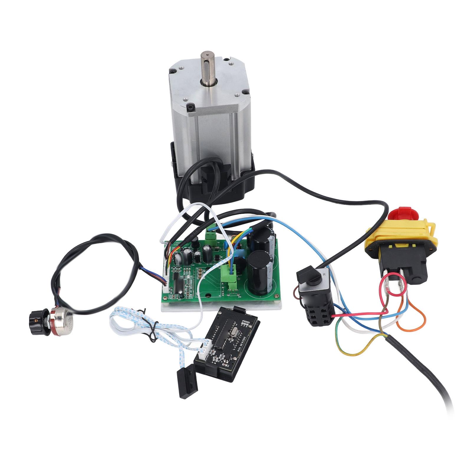 Безколекторний двигун постійного струму для токарного верстата Комплект плати живлення основного контролера для MX210 WM210 220x750 220x600
Безколекторний двигун постійного струму для токарного верстата Комплект плати живлення основного контролера для MX210 WM210 220x750 220x600