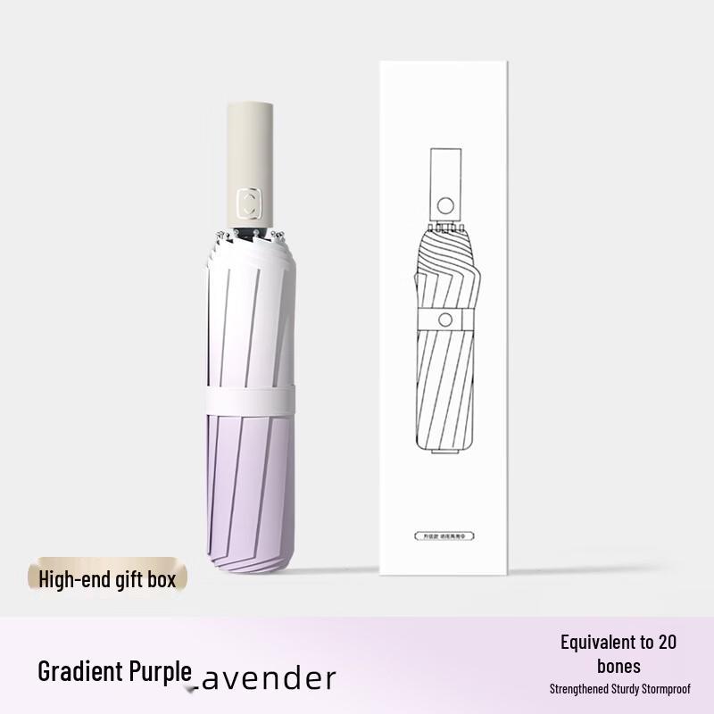Automatic 16-Rib Gradient UV Protection Folding Umbrella
Automatic 16-Rib Gradient UV Protection Folding Umbrella