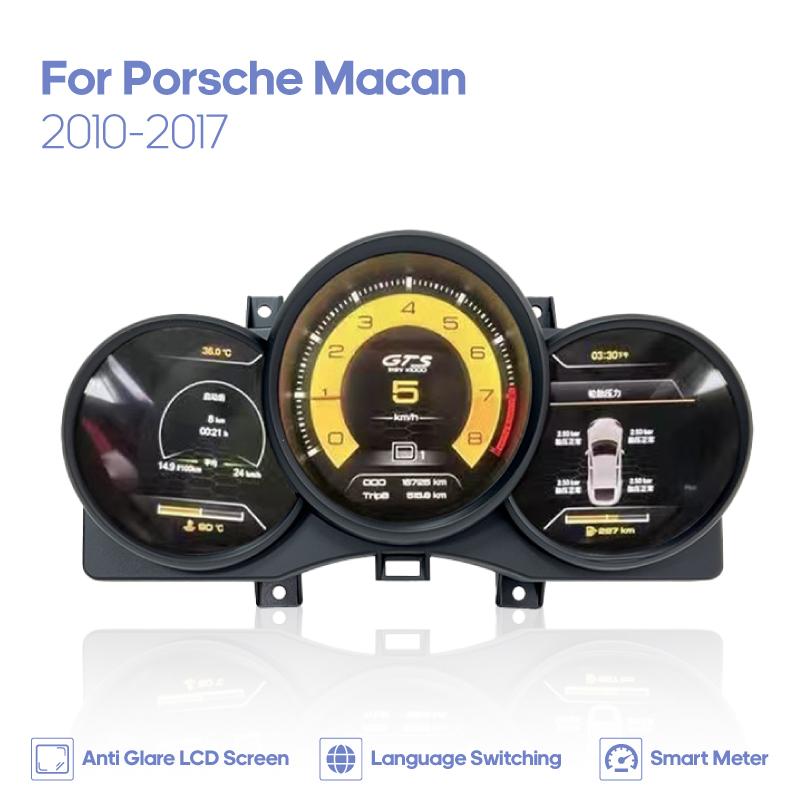 For Porsche Macan 2010-2017 Virtual Cockpit Car Multimedia Speed Meter Instrument Screen LCD Digital Cluster
For Porsche Macan 2010-2017 Virtual Cockpit Car Multimedia Speed Meter Instrument Screen LCD Digital Cluster