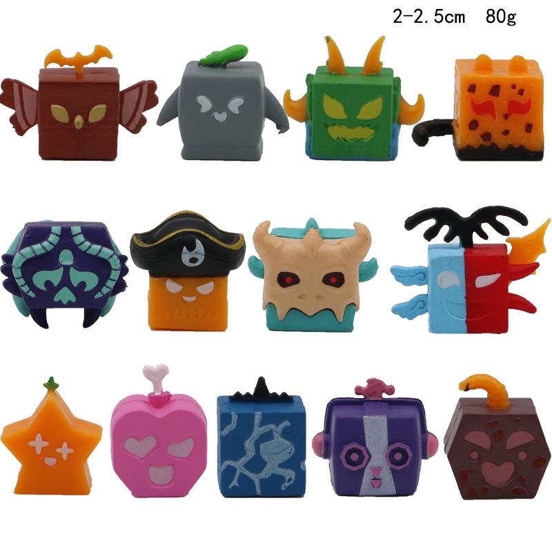 13PCS 2-2.5cm Demon Devil Fruits Mini Figure Doll Q-version Model Cake Baking Ornaments Toys For Halloween Gifts
13PCS 2-2.5cm Demon Devil Fruits Mini Figure Doll Q-version Model Cake Baking Ornaments Toys For Halloween Gifts