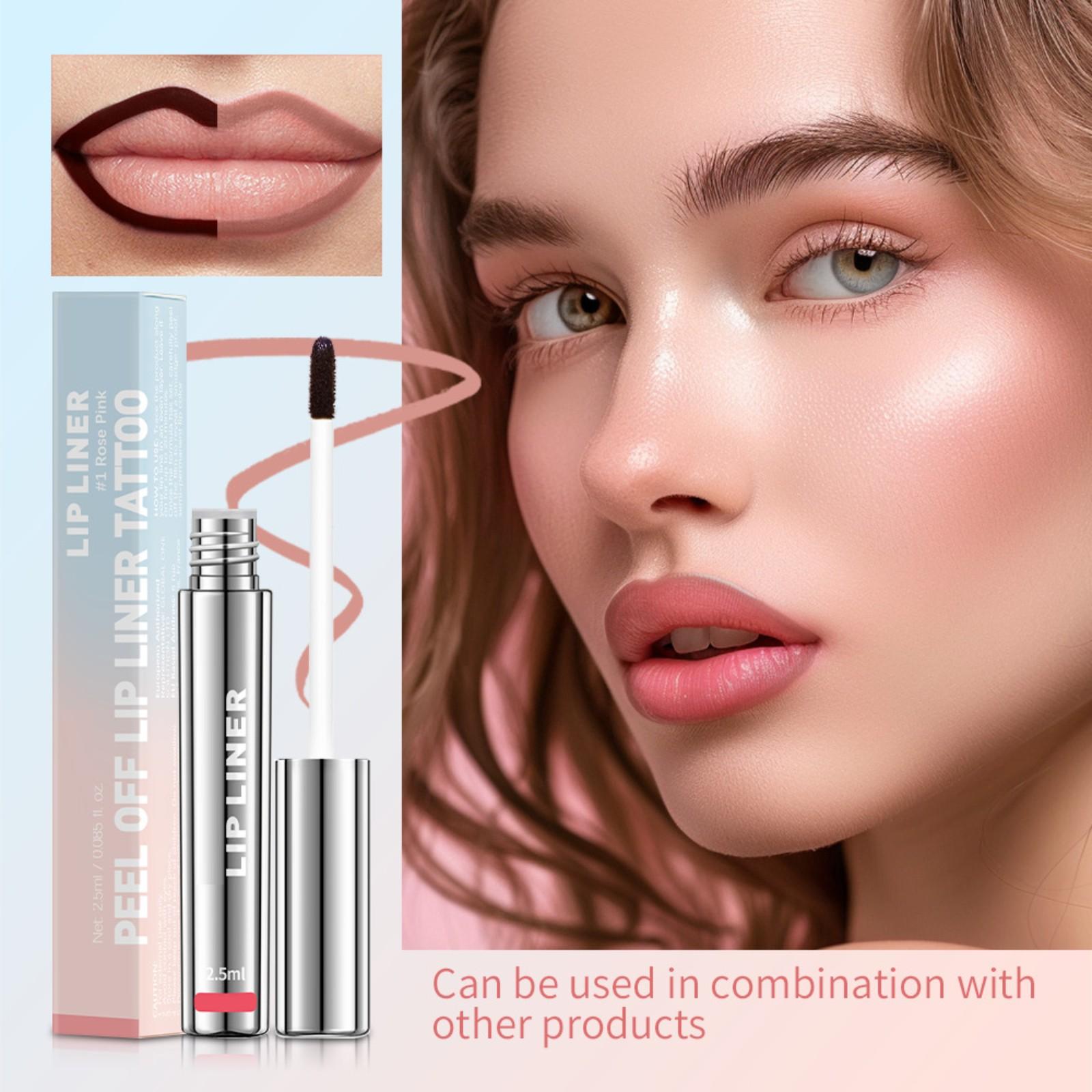 Карандаш для губ Peel Off Lip Liner, Quick Film Tear Off Lip Gloss Lip Liner Пигментированный блеск для губ Fast Lip Makeup 2.5ML One Size
Карандаш для губ Peel Off Lip Liner, Quick Film Tear Off Lip Gloss Lip Liner Пигментированный блеск для губ Fast Lip Makeup 2.5ML One Size