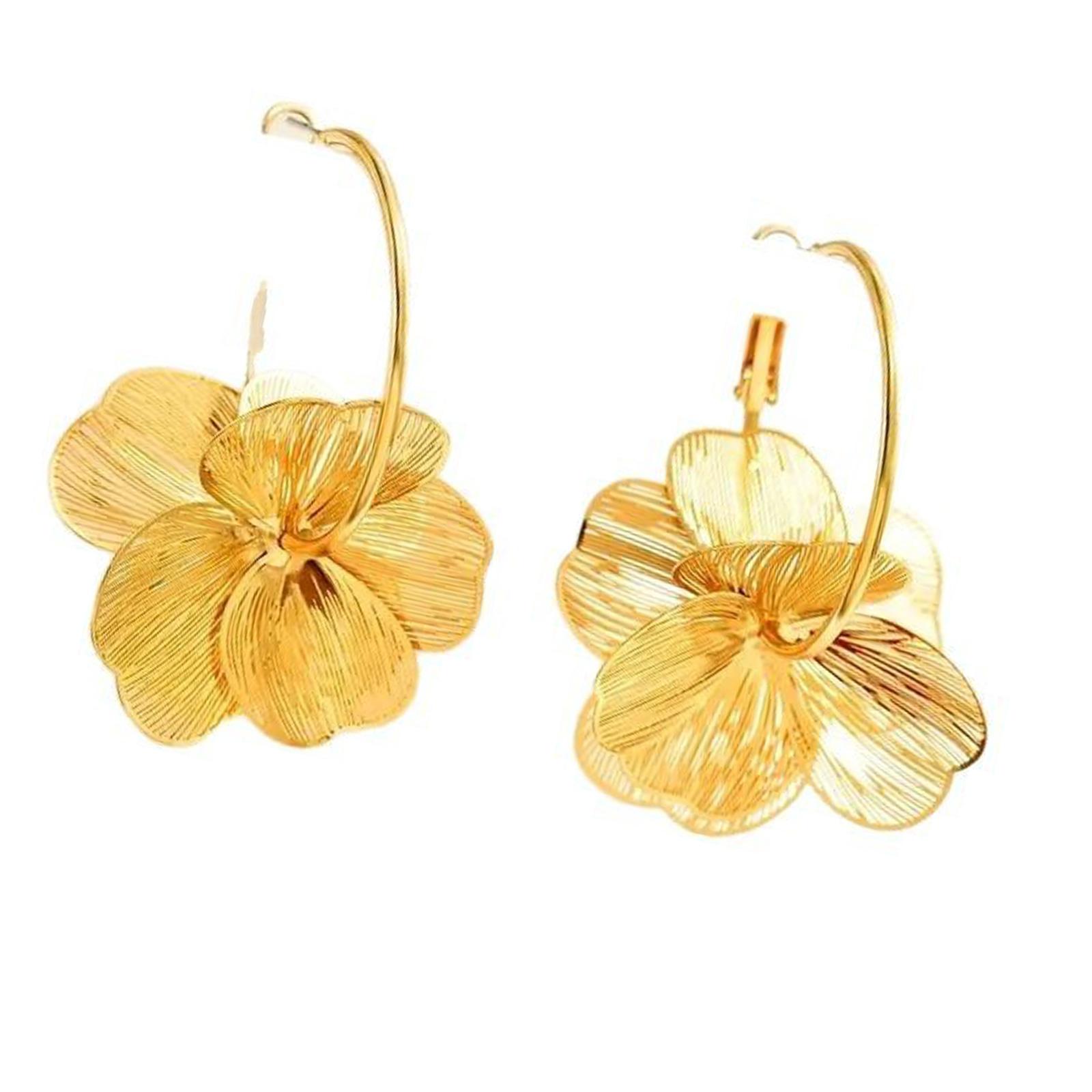Vintage Geometric Flower Petal Drop Earrings for Women Fashion Statement Hanging Ear Rings Jewelry Party Accessories золотой
Vintage Geometric Flower Petal Drop Earrings for Women Fashion Statement Hanging Ear Rings Jewelry Party Accessories золотой