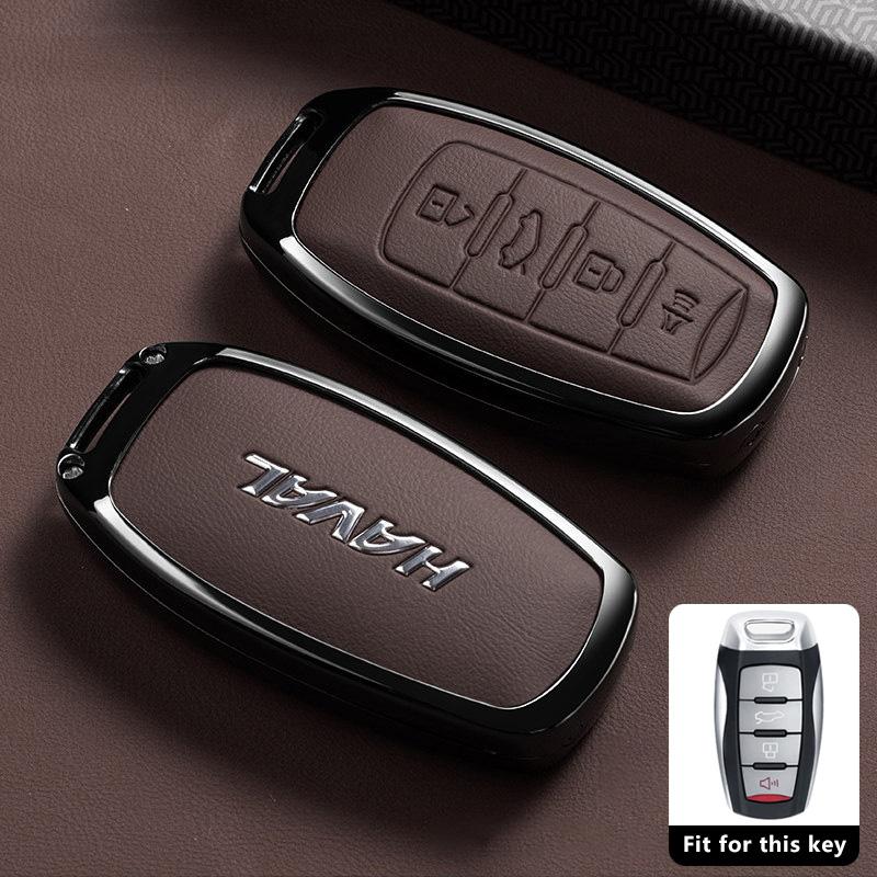 Zinc Alloy Car Key Case for Great Wall Haval H6 Hover 2023 2024 2026 Keychain Remote Cover Shell Housing Holder Fob Accessories (as the picture,key fob for Haval)
Zinc Alloy Car Key Case for Great Wall Haval H6 Hover 2023 2024 2026 Keychain Remote Cover Shell Housing Holder Fob Accessories (as the picture,key fob for Haval)