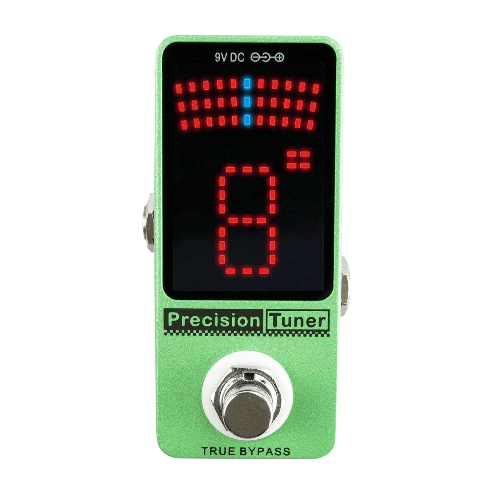 M VAVE Precision Tuner Pedal LED Display with True Bypass for Chromatic Guitar Bass зелёный
M VAVE Precision Tuner Pedal LED Display with True Bypass for Chromatic Guitar Bass зелёный