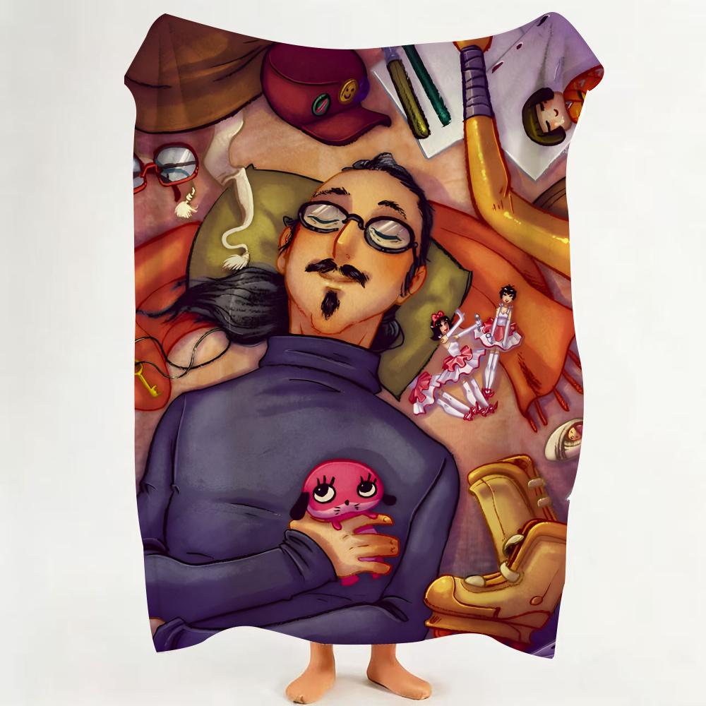 anime P Paranoia A Agent Throw Flannel Throw Blanket Suitable for Sofa Living Room Bedroom 75cmx90cm
anime P Paranoia A Agent Throw Flannel Throw Blanket Suitable for Sofa Living Room Bedroom 75cmx90cm