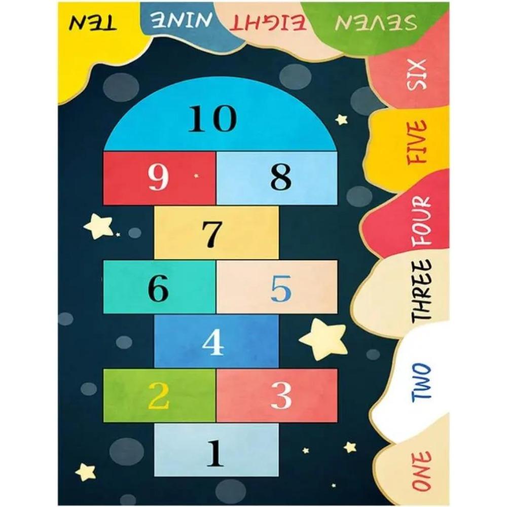 М який килим з цифрами для гри в класики, килимок для підлоги, нековзний, для хлопчиків, дівчаток, малюків, навчальний, килимова доріжка для ігрової кімнати, спальні, класу 60*90cm
М який килим з цифрами для гри в класики, килимок для підлоги, нековзний, для хлопчиків, дівчаток, малюків, навчальний, килимова доріжка для ігрової кімнати, спальні, класу 60*90cm