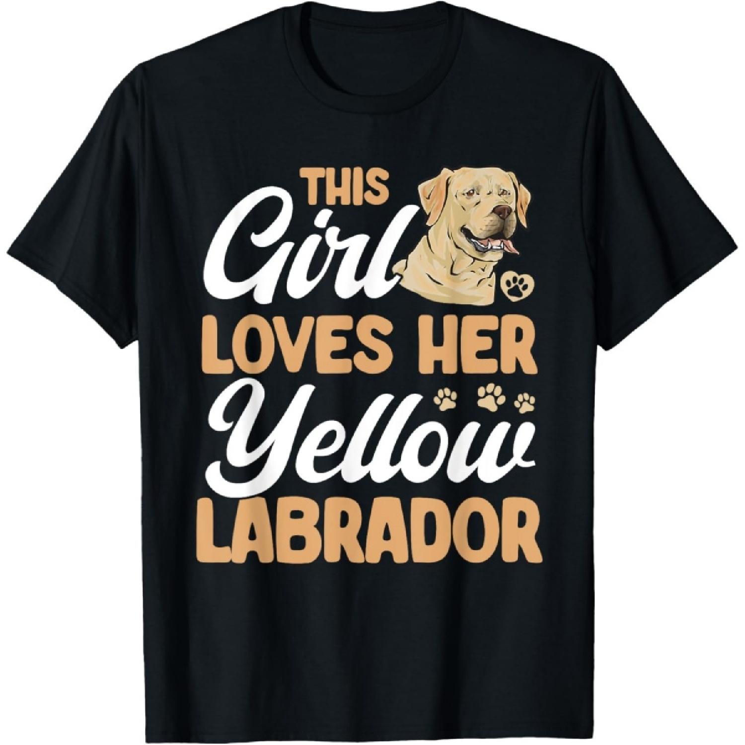 Yellow Lab This Girl Loves Her Yellow Labrador Retriever T-Shirt XXXXXL чорний
Yellow Lab This Girl Loves Her Yellow Labrador Retriever T-Shirt XXXXXL чорний