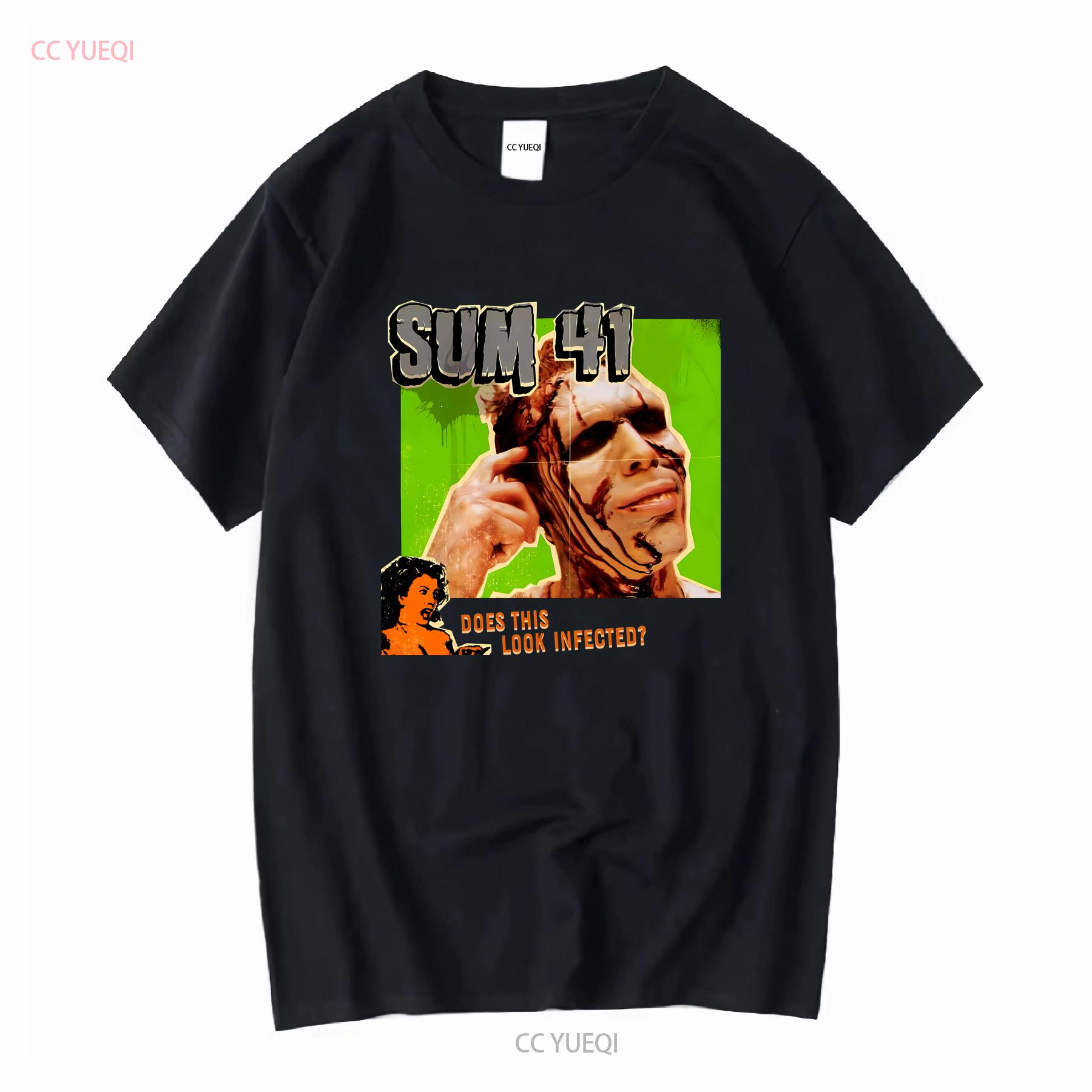 Sum 41 Band Does this Look Infected T shirt Full Size S 5XL T2318 long sleeves vintage Washed designer clothes Stylish 4XL
Sum 41 Band Does this Look Infected T shirt Full Size S 5XL T2318 long sleeves vintage Washed designer clothes Stylish 4XL