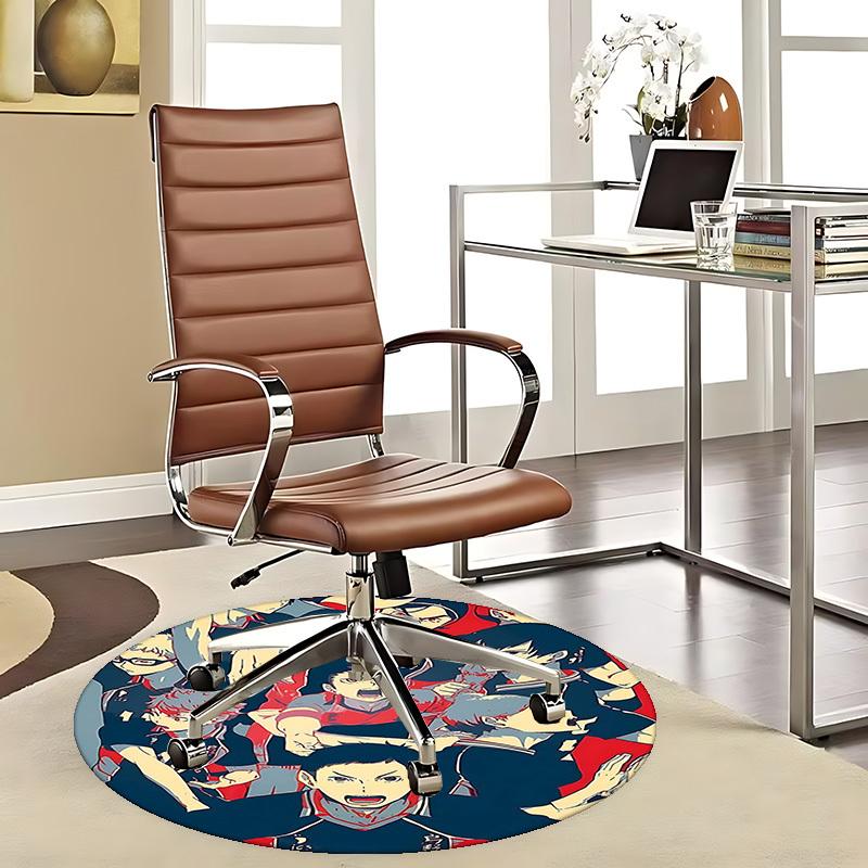 1pc Anime Cartoon Design Round Carpet Office Chair Mat, NonSlip Rug for Home Decor, Living Room, Bedroom, Game Room 80cm
1pc Anime Cartoon Design Round Carpet Office Chair Mat, NonSlip Rug for Home Decor, Living Room, Bedroom, Game Room 80cm