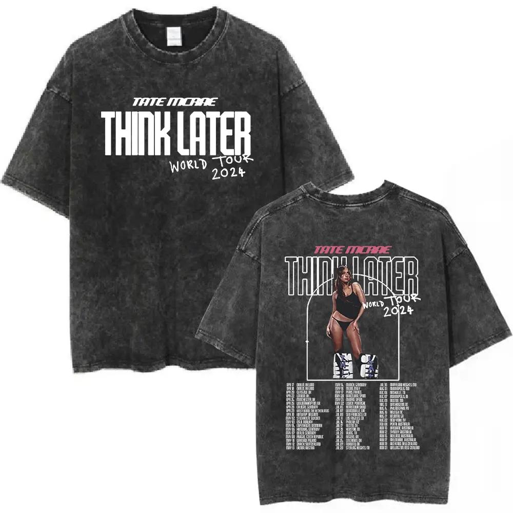 Tate Mcrae Greedy Album Tour Merch T Shirt Men Women Fashion Vintage Washed Short Sleeve Oversized Tshirts 100 Cotton T Shirts S
Tate Mcrae Greedy Album Tour Merch T Shirt Men Women Fashion Vintage Washed Short Sleeve Oversized Tshirts 100 Cotton T Shirts S