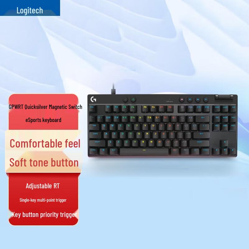 Logitech G PRO X TKL Rapid Trigger Gaming Keyboard
Logitech G PRO X TKL Rapid Trigger Gaming Keyboard