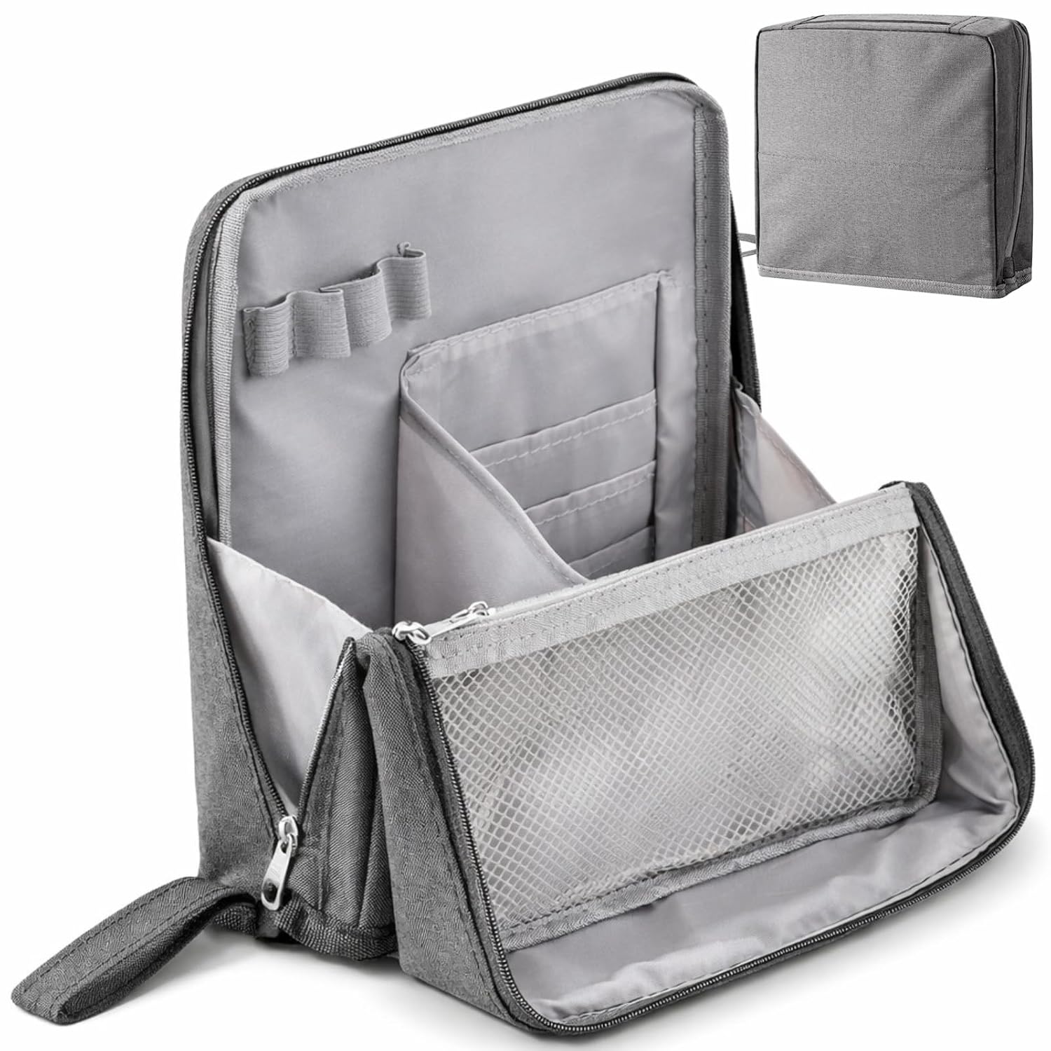 Cosmetic pouchMakeup pouchTravel pouchLarge capacityCosmetics pouchCosmetic products pouchSelf-standingToiletries (Gray)
Cosmetic pouchMakeup pouchTravel pouchLarge capacityCosmetics pouchCosmetic products pouchSelf-standingToiletries (Gray)