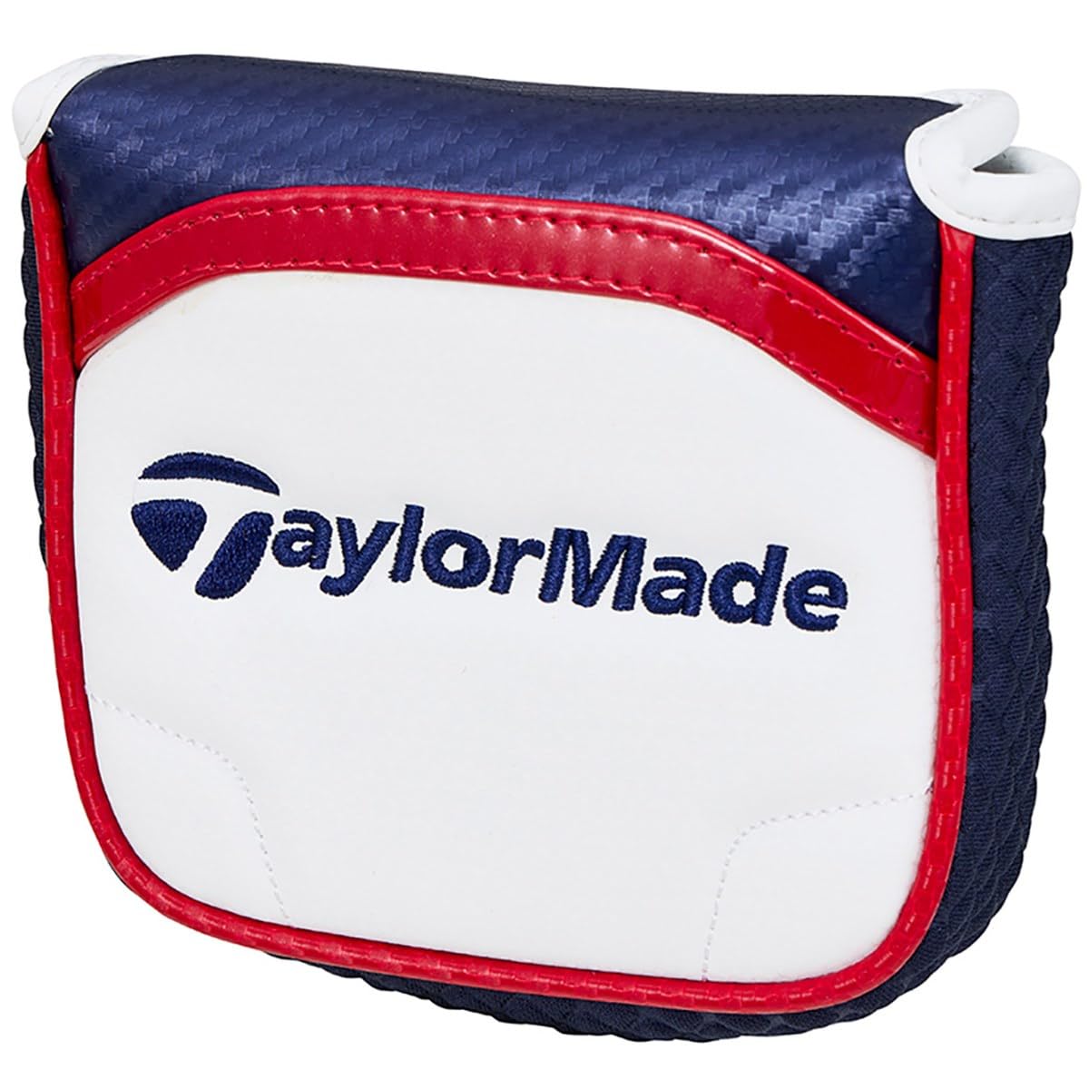 TaylorMade Austec Putter Cover Mallet, White/Navy/Red, Men s Headcover, 2015 Spring/Summer
TaylorMade Austec Putter Cover Mallet, White/Navy/Red, Men s Headcover, 2015 Spring/Summer