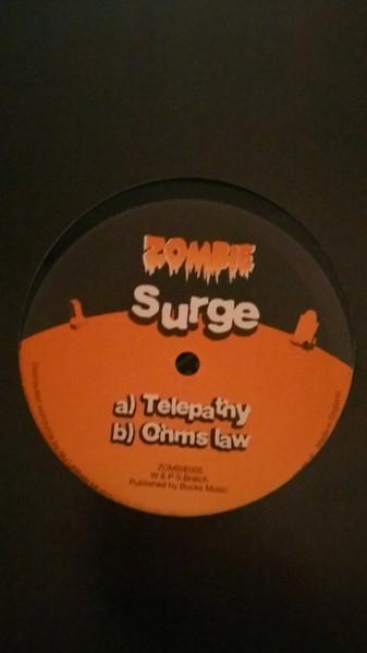 12inch Record SURGE - Telepathy / Ohms Law ZOMBIE005 Zombie 2005 UK Dance & Electronica Used
12inch Record SURGE - Telepathy / Ohms Law ZOMBIE005 Zombie 2005 UK Dance & Electronica Used