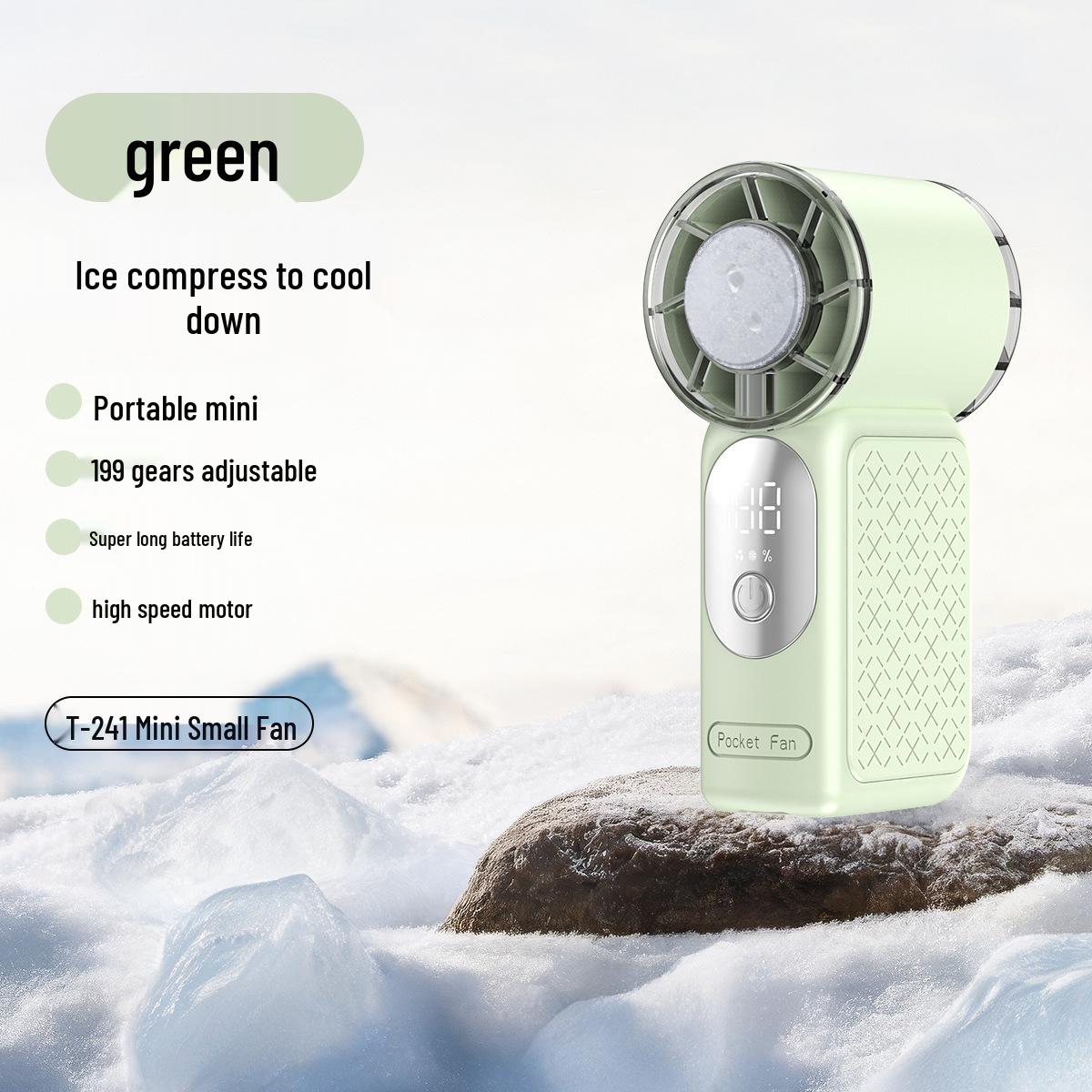 High-Speed Portable USB Handheld Fan with Large Wind Power and Digital Display 60x40x100mm
High-Speed Portable USB Handheld Fan with Large Wind Power and Digital Display 60x40x100mm