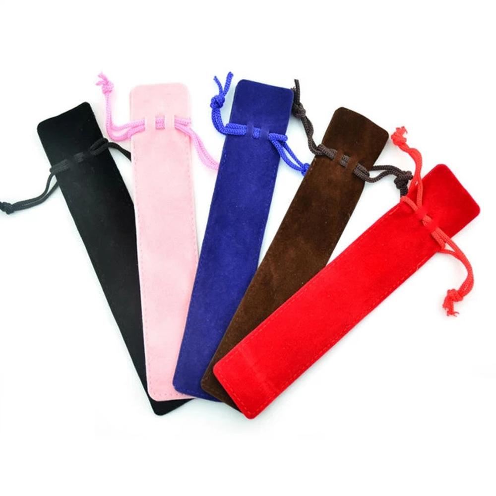 Drawstring Pen Pouch Pen Sleeve Holder Single Pencil Bag Velvet Pen Pouch Pen Bag Case Pencil Bag
Drawstring Pen Pouch Pen Sleeve Holder Single Pencil Bag Velvet Pen Pouch Pen Bag Case Pencil Bag