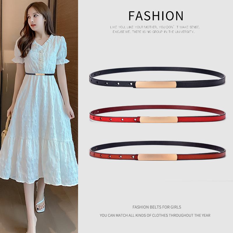 Fine Belt Women S Leather Belt Women S Trend Dress Decorative Belt School Girl Belt Average size (about 105CM) темно-рудий
Fine Belt Women S Leather Belt Women S Trend Dress Decorative Belt School Girl Belt Average size (about 105CM) темно-рудий