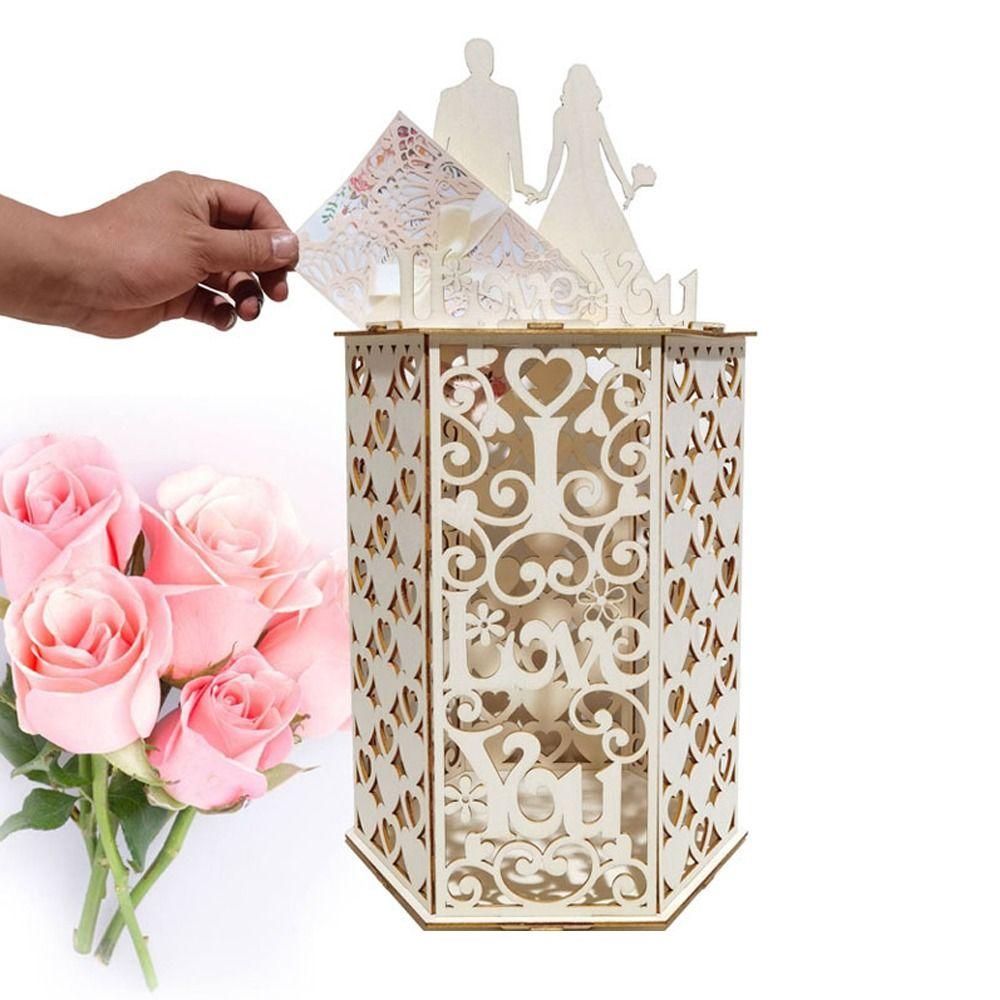 Mr&Mrs Heart Wooden Gift Card Box DIY Weddings Decor Creative Business Card Boxes Bridal Shower
Mr&Mrs Heart Wooden Gift Card Box DIY Weddings Decor Creative Business Card Boxes Bridal Shower
