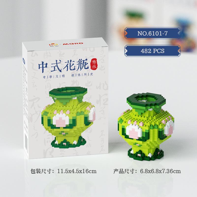 New Creative Chinese Vase Puzzle Assembly Children s Building Blocks Toys Desktop Ornaments Model Christmas Gift NO BOX
New Creative Chinese Vase Puzzle Assembly Children s Building Blocks Toys Desktop Ornaments Model Christmas Gift NO BOX
