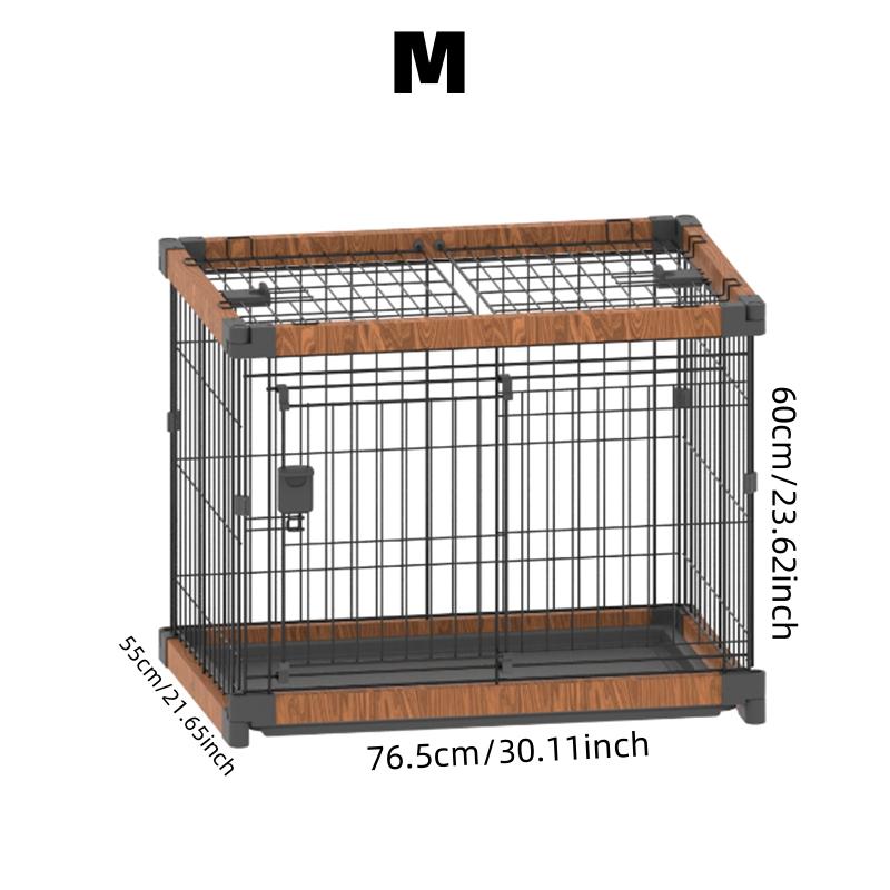 Medium Black Foldable Pet Storage Cat Carrier Dog Carrier Single-layer Pet Carrier With Tray Pet EnclosureDog House Wood Plastic M76.5x55x62cm чёрный
Medium Black Foldable Pet Storage Cat Carrier Dog Carrier Single-layer Pet Carrier With Tray Pet EnclosureDog House Wood Plastic M76.5x55x62cm чёрный