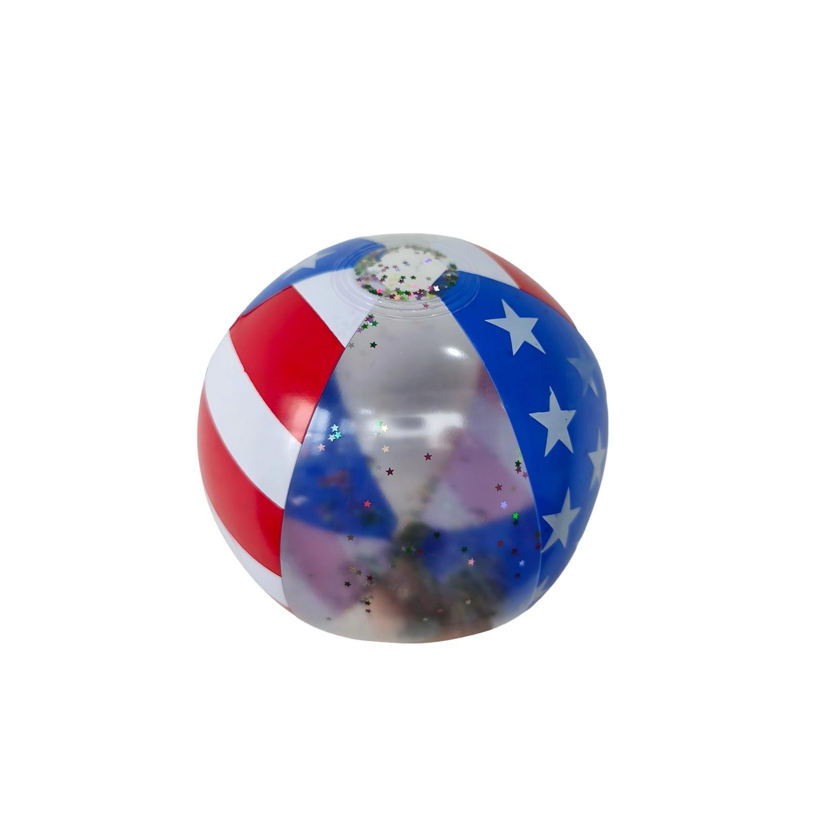 Independence Day Inflatable Beach Balls, Thickened PVC Balloons, Inflatable Sequined Balls, Ideal For Beach, Courtyard, Garden Fun One Size
Independence Day Inflatable Beach Balls, Thickened PVC Balloons, Inflatable Sequined Balls, Ideal For Beach, Courtyard, Garden Fun One Size