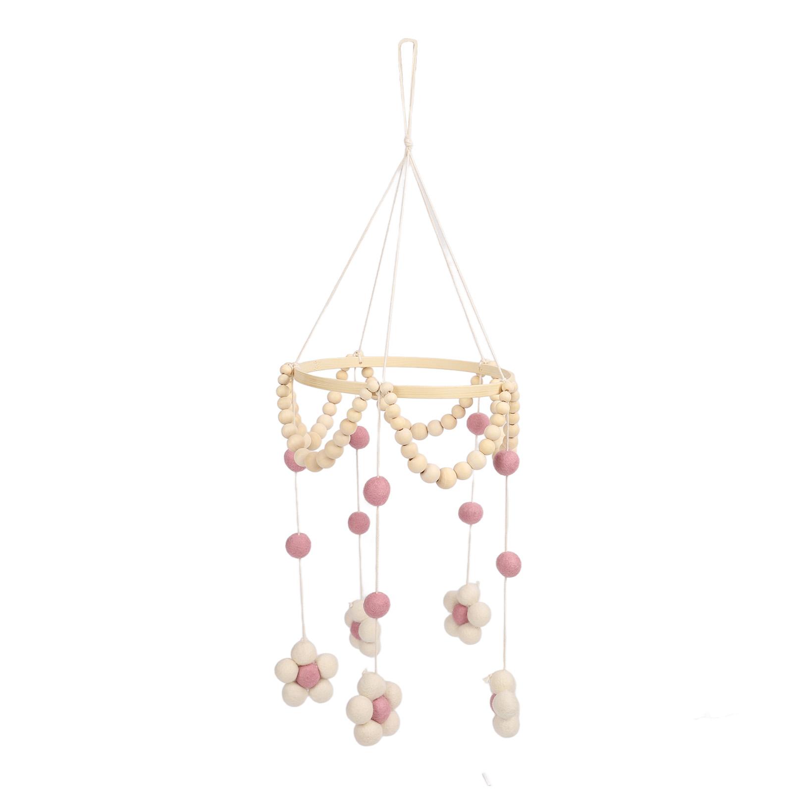 Baby Hanging Mobile Promote Sleep Safe Nursery Decoration Bed Bell Pendant for Newborn Infants Pink
Baby Hanging Mobile Promote Sleep Safe Nursery Decoration Bed Bell Pendant for Newborn Infants Pink