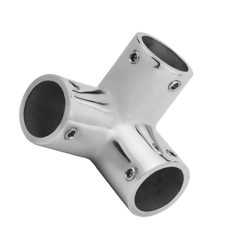 High-Quality Stainless Steel Tee Rail Fitting 90° 3-Way Tee Fitting Tube Pipe Connector for 25mm Tube/Pipe 25mm 3-way
High-Quality Stainless Steel Tee Rail Fitting 90° 3-Way Tee Fitting Tube Pipe Connector for 25mm Tube/Pipe 25mm 3-way