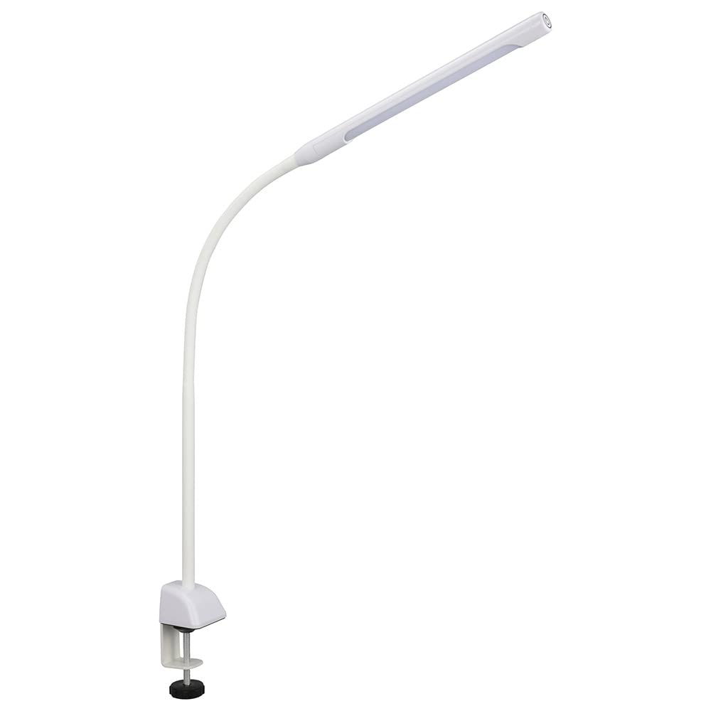 Ohm Electric LED Clamp Light 3 уровня затемнения Белый настольный светильник настольная лампа регулировка яркости OHM OAL-LD42AG-W 06-3688
Ohm Electric LED Clamp Light 3 уровня затемнения Белый настольный светильник настольная лампа регулировка яркости OHM OAL-LD42AG-W 06-3688