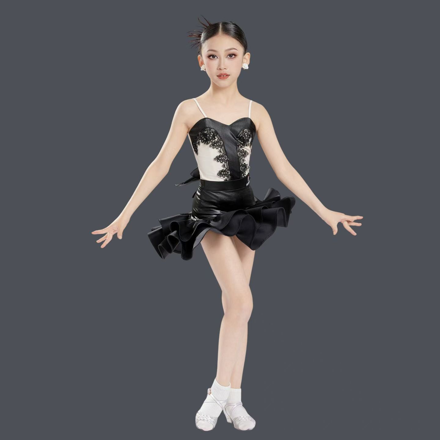 latin dance dress girl Dance wear line dance costume new products dance suit women s sleeveless stage costume performance outfit 170 чорний
latin dance dress girl Dance wear line dance costume new products dance suit women s sleeveless stage costume performance outfit 170 чорний