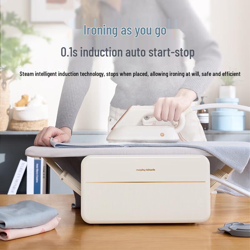Mofei 3-in-1 Handheld Steam Iron: Sterilizes, Removes Dust Mites, Boosts Steam with Ironing Board 321x222x175mm білий
Mofei 3-in-1 Handheld Steam Iron: Sterilizes, Removes Dust Mites, Boosts Steam with Ironing Board 321x222x175mm білий